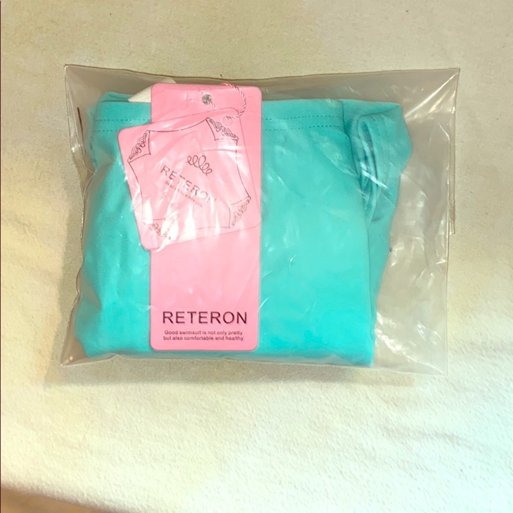 High waisted bikini bottoms